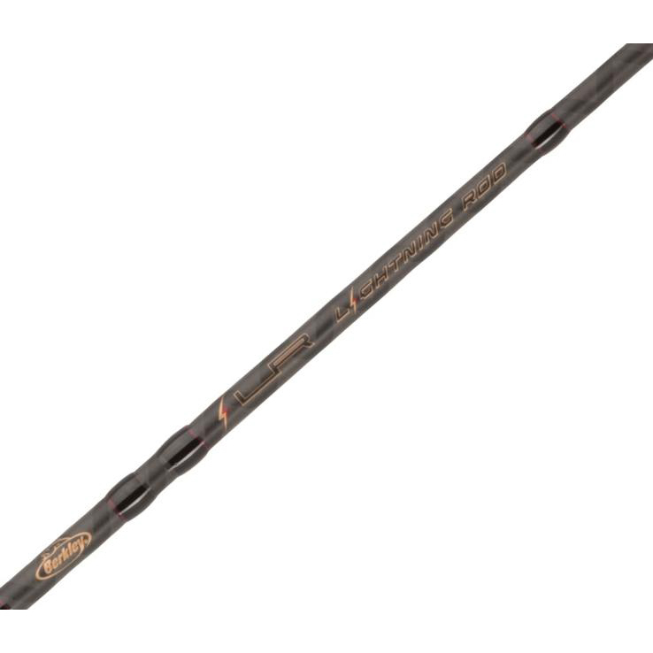 Berkley Lightning Rod Spinning Combo - 6ft 6in, Medium Light Power, 2pc - Charcoal 30 Berkley Lightning Rod Spinning Combo - 6ft 6in, Medium Light Power, 2pc - Charcoal 30