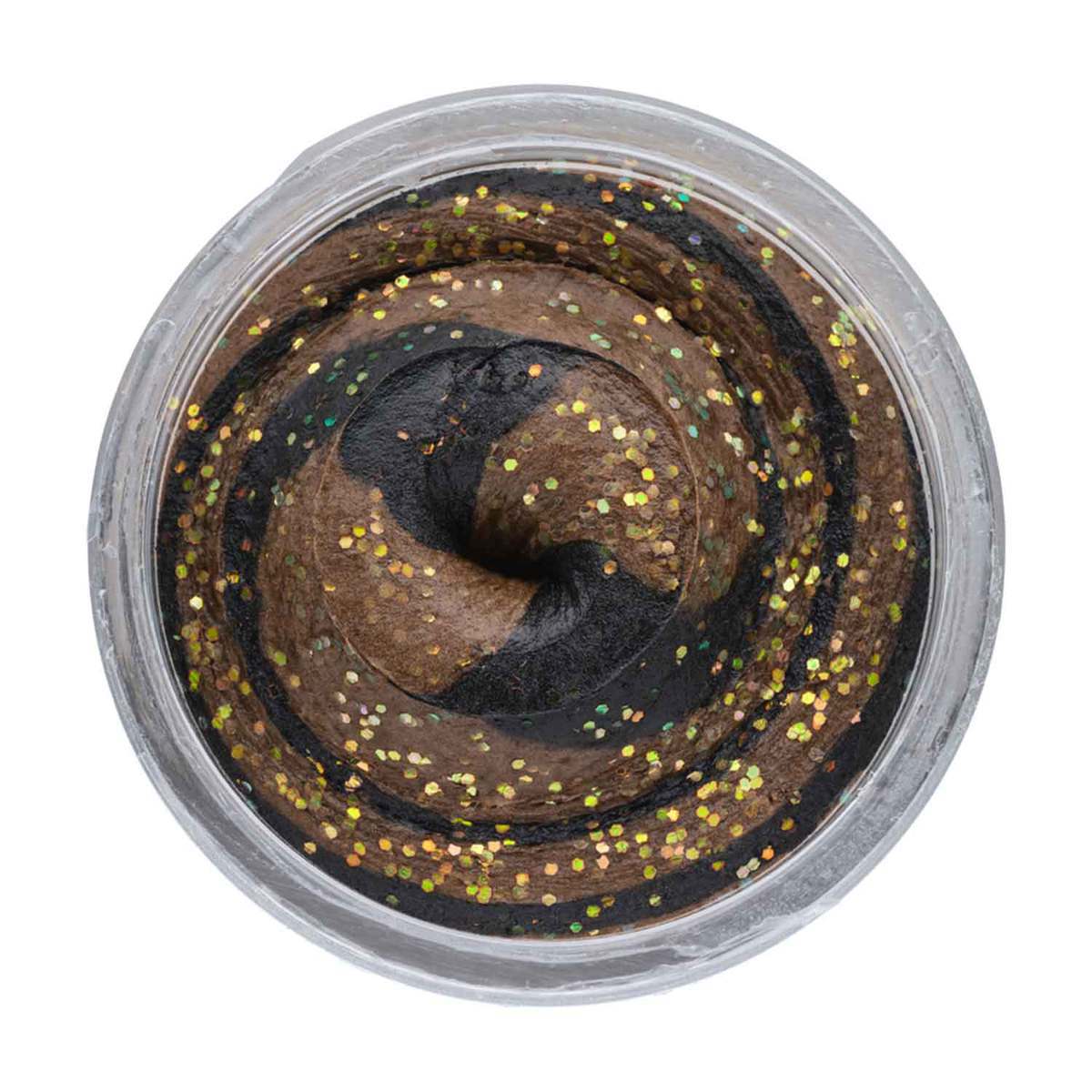 Berkley PowerBait Natural Scent Trout Dough Bait - Glitter Black/Brown, Aniseed Scent - Glitter Black/Brown 1-3/4oz Berkley PowerBait Natural Scent Trout Dough Bait - Glitter Black/Brown, Aniseed Scent - Glitter Black/Brown 1-3/4oz