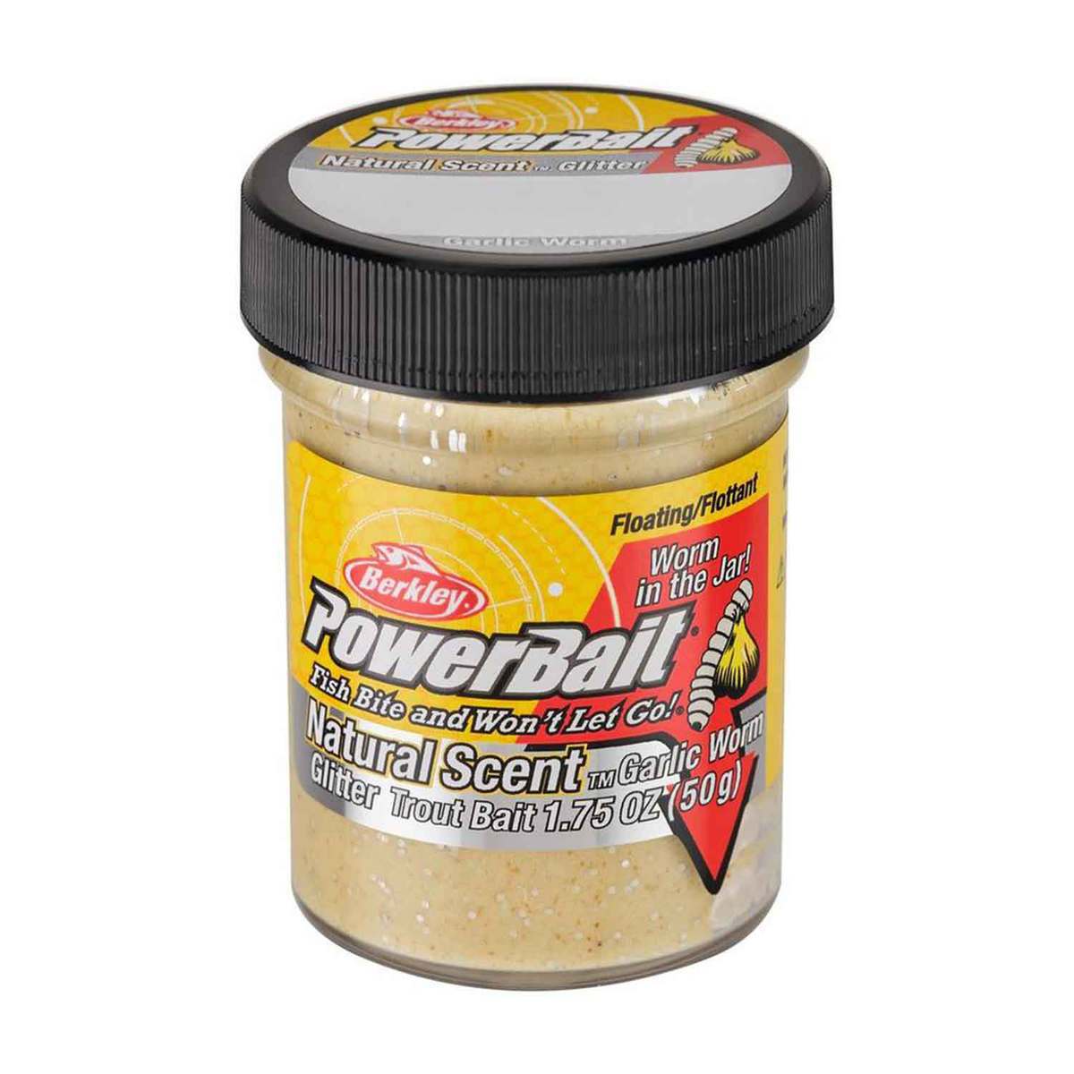 Berkley PowerBait Natural Scent Trout Dough Bait - Glitter Tequila Salt, 1-3/4oz - Glitter Tequila Salt 1-3/4oz Berkley PowerBait Natural Scent Trout Dough Bait - Glitter Tequila Salt, 1-3/4oz - Glitter Tequila Salt 1-3/4oz