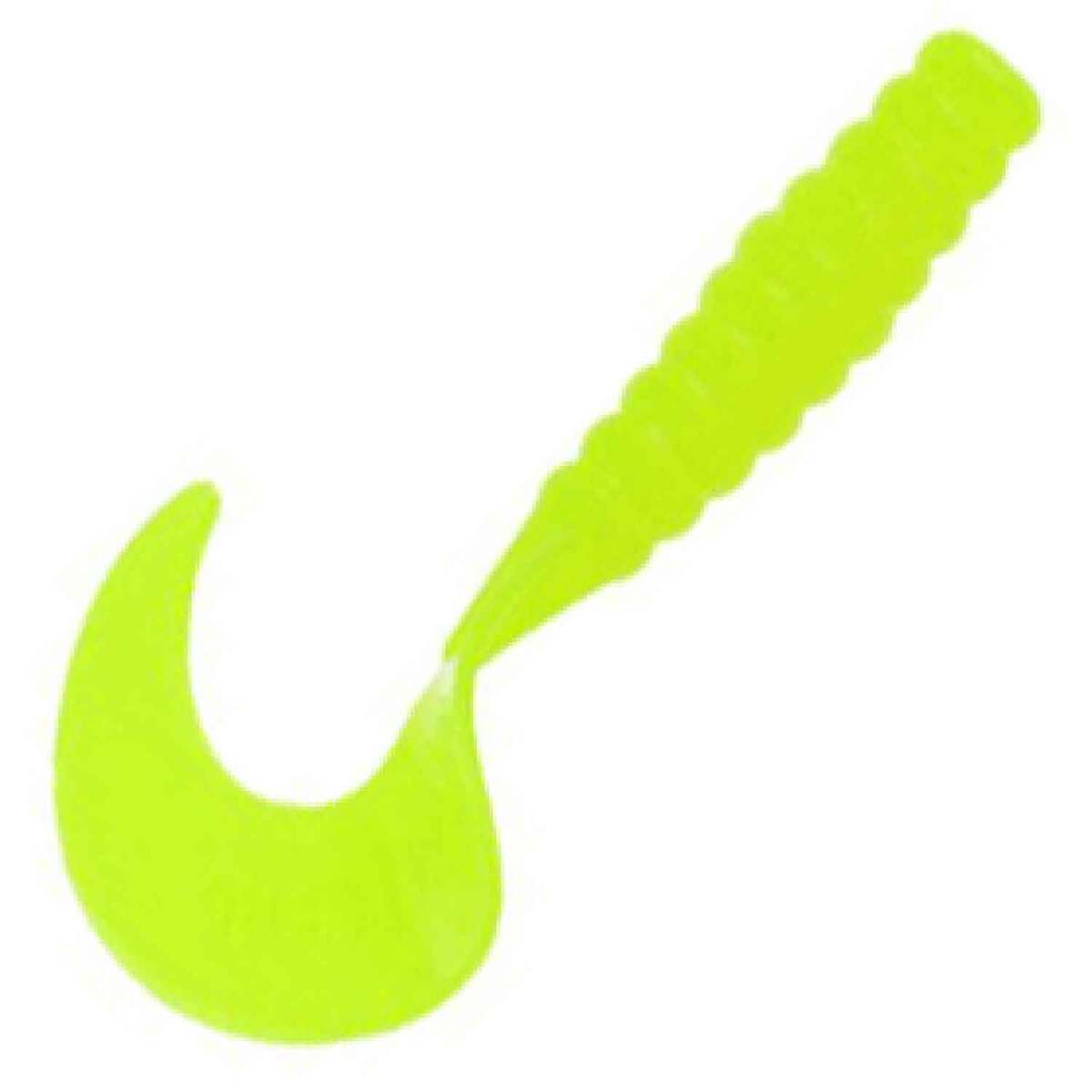 Berkley PowerBait Power Grub - Chartreuse, 3in - Chartreuse Berkley PowerBait Power Grub - Chartreuse, 3in - Chartreuse