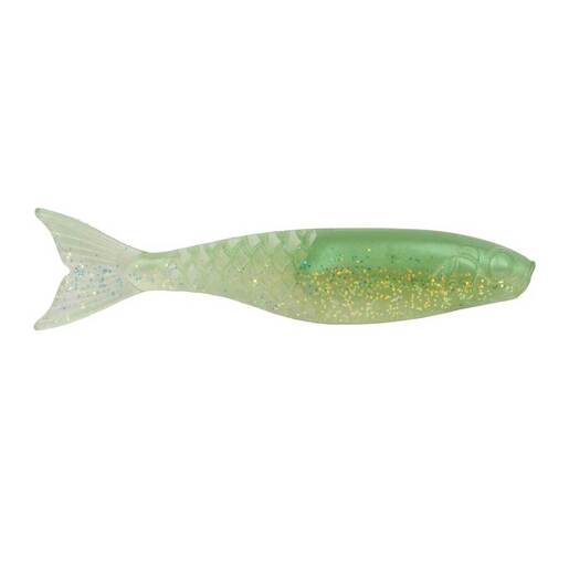 Berkley PowerBait Saltwater PowerStinger Soft Minnow Bait – Chartreuse Silver Flash – Soft Baits