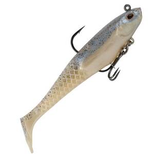 PowerBait Saltwater Pre-Rigged Cullshad Cold Beer / 4 in PowerBait Saltwater Pre-Rigged Cullshad Cold Beer / 4 in