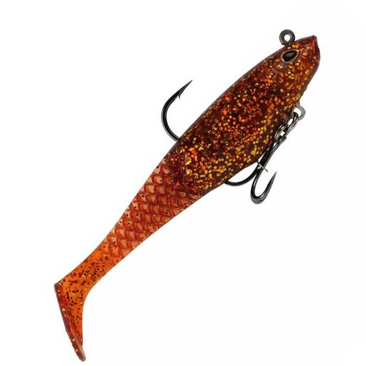 Berkley PowerBait Saltwater Pre-Rigged Cullshad Soft Swimbait – Chartreuse Flash