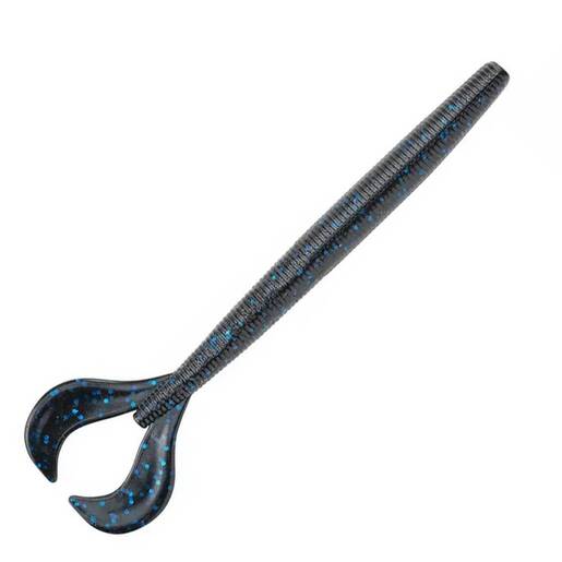 Berkley PowerBait Speed Boss Softbait Worm – Black Blue Fleck