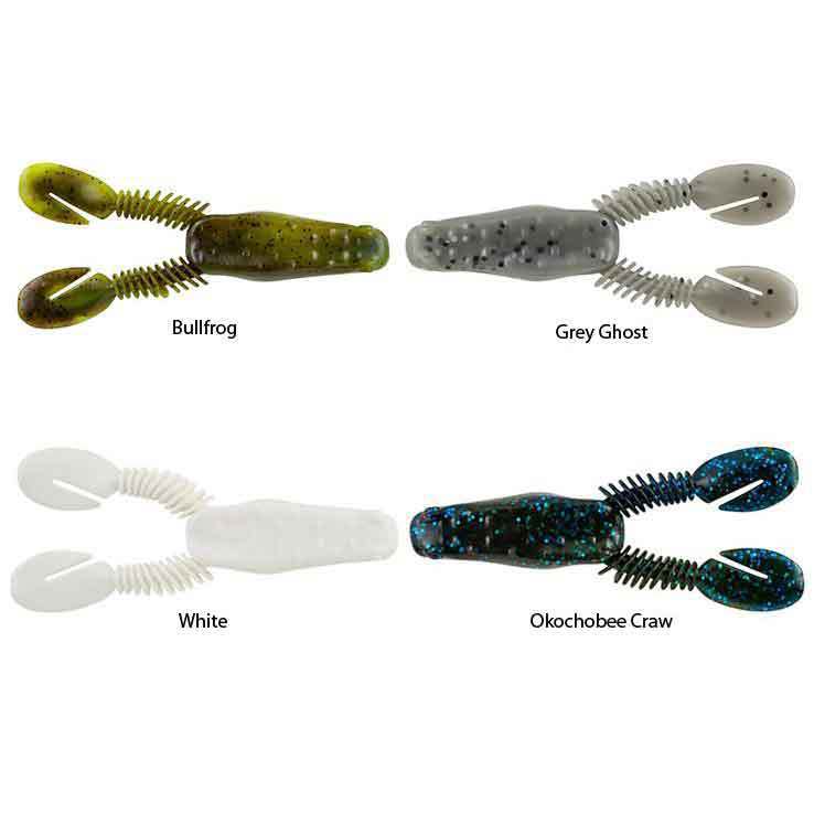 Berkley PowerBait Rib Toad Soft Body Frog - Grey Ghost, 4-1/2in - Grey Ghost Berkley PowerBait Rib Toad Soft Body Frog - Grey Ghost, 4-1/2in - Grey Ghost