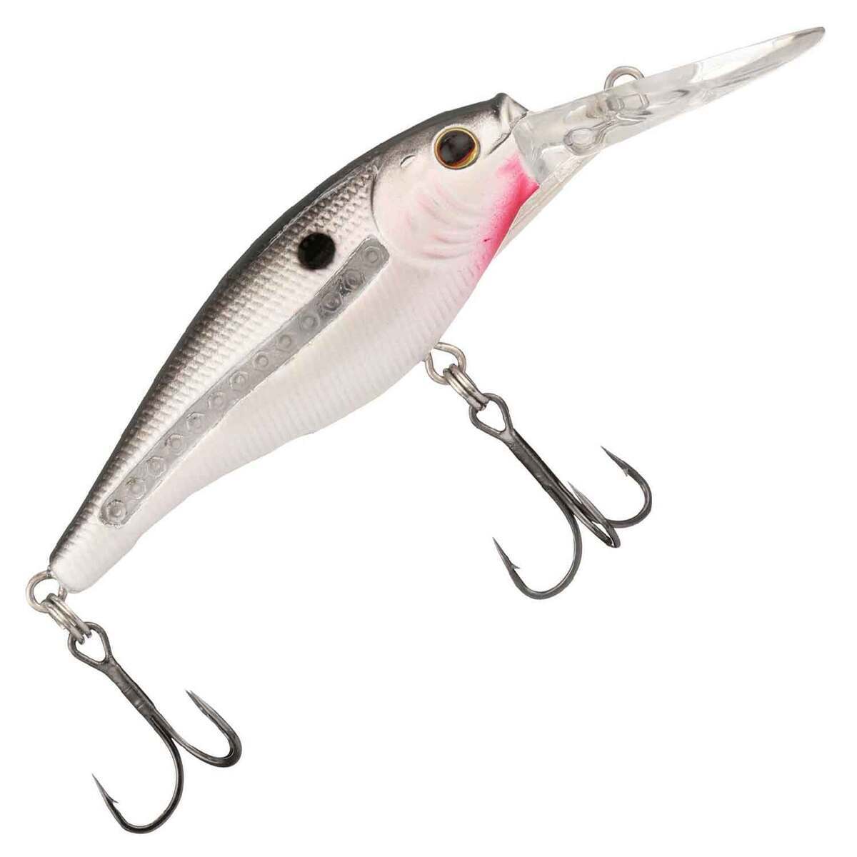Berkley Scented Flicker Shad Pro Pack Crankbait Kit - Pearl White, 5/16oz, 2-3/4in, 11-13ft - Pearl White 6 Berkley Scented Flicker Shad Pro Pack Crankbait Kit - Pearl White, 5/16oz, 2-3/4in, 11-13ft - Pearl White 6