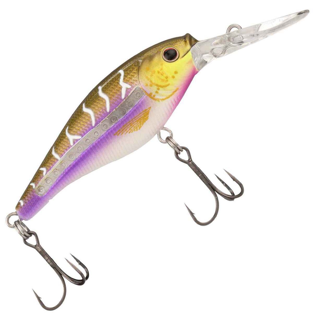 Berkley Scented Flicker Shad Pro Pack Crankbait Kit - Purple Tiger, 3/16oz, 2in, 9-11ft - Purple Tiger Berkley Scented Flicker Shad Pro Pack Crankbait Kit - Purple Tiger, 3/16oz, 2in, 9-11ft - Purple Tiger