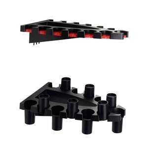 Berkley Space Saver 13 Combo and Rod Rack - Black/Red, 19-1/2in