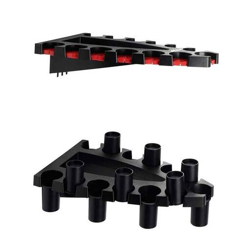 Berkley Space Saver 13 Combo and Rod Rack - Black/Red