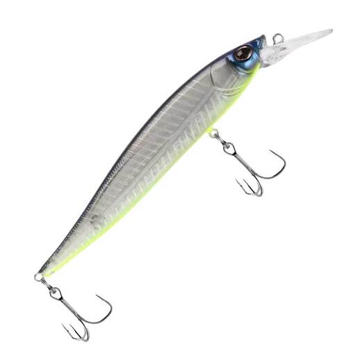 Berkley Stunna Jerk Bait – 3in, 3/8oz, Size 100+1, 6ft-10ft – Stunna Shad 100+1