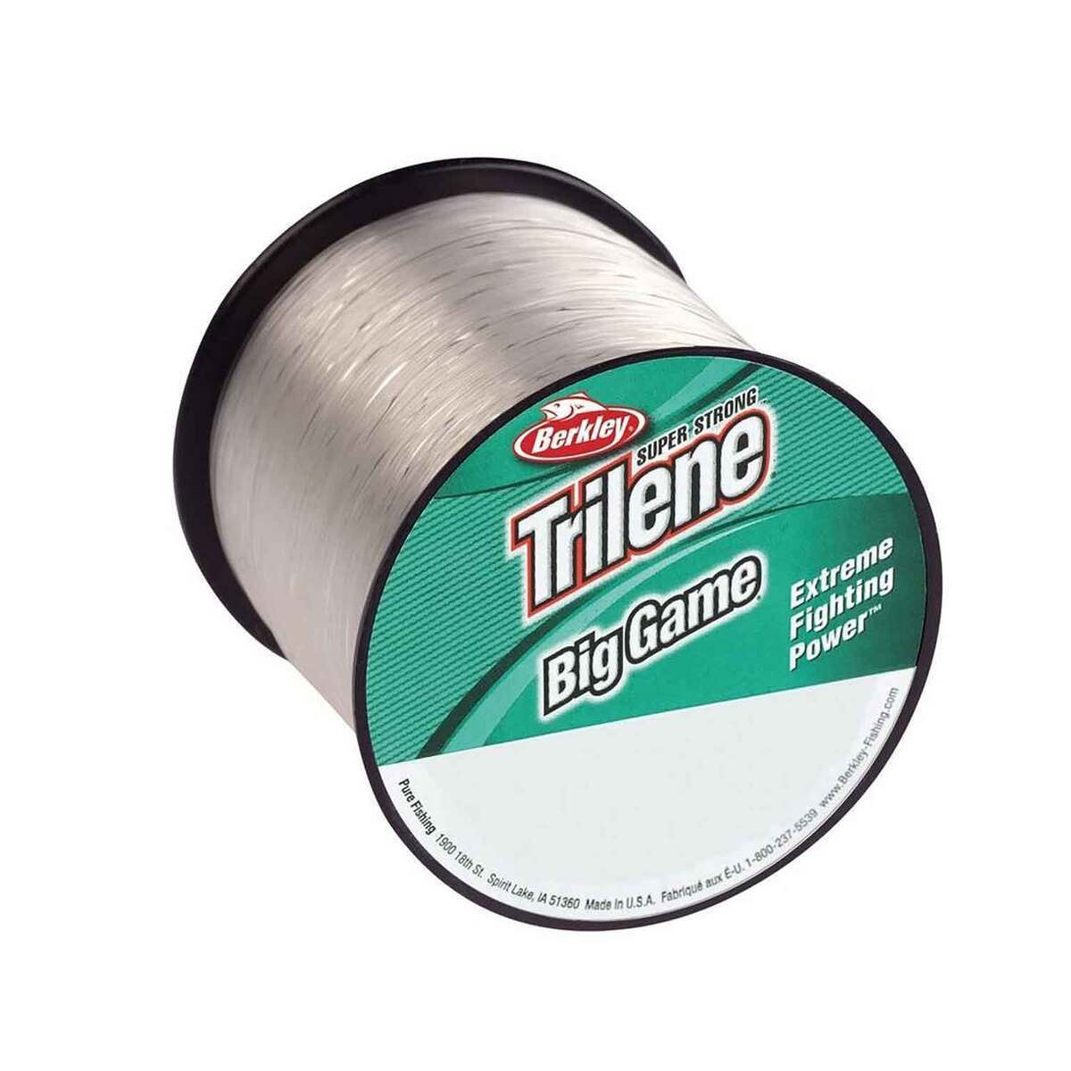 Berkley Trilene Big Game Monofilament Fishing Line - 60lb, Clear, 4750yds - Clear Berkley Trilene Big Game Monofilament Fishing Line - 60lb, Clear, 4750yds - Clear