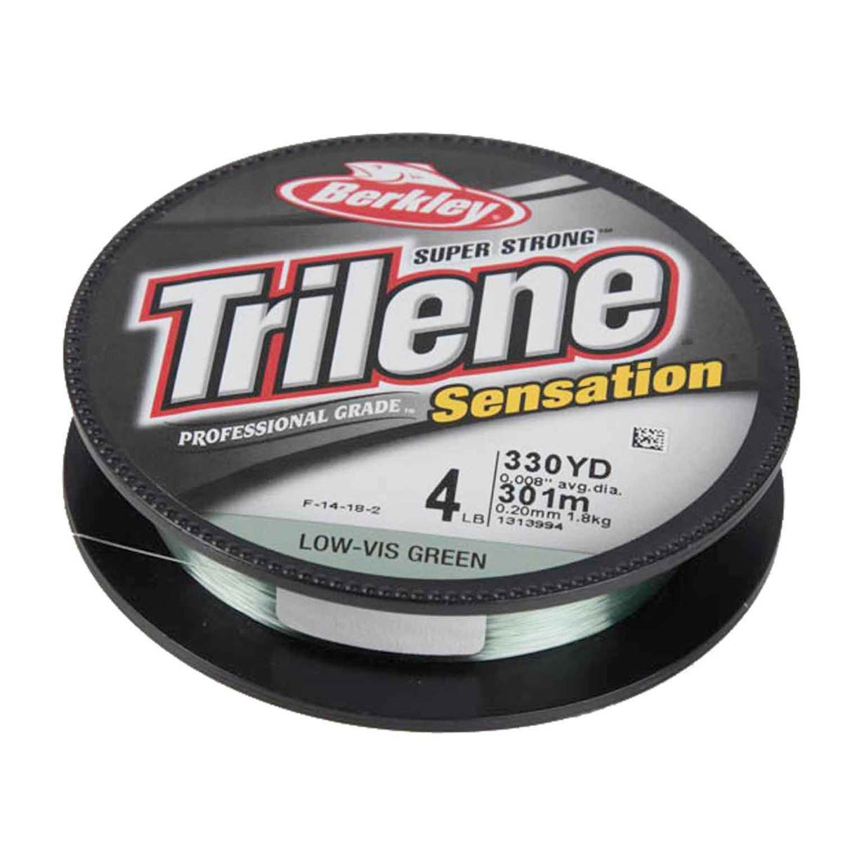 Berkley Trilene Sensation Copolymer Fishing Line - 14lb, Green, 330yds