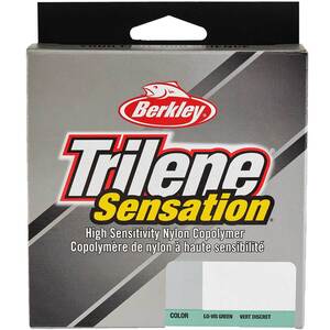 Berkley Trilene Sensation Monofilament - 2lb, Low-Vis Green, 330yd