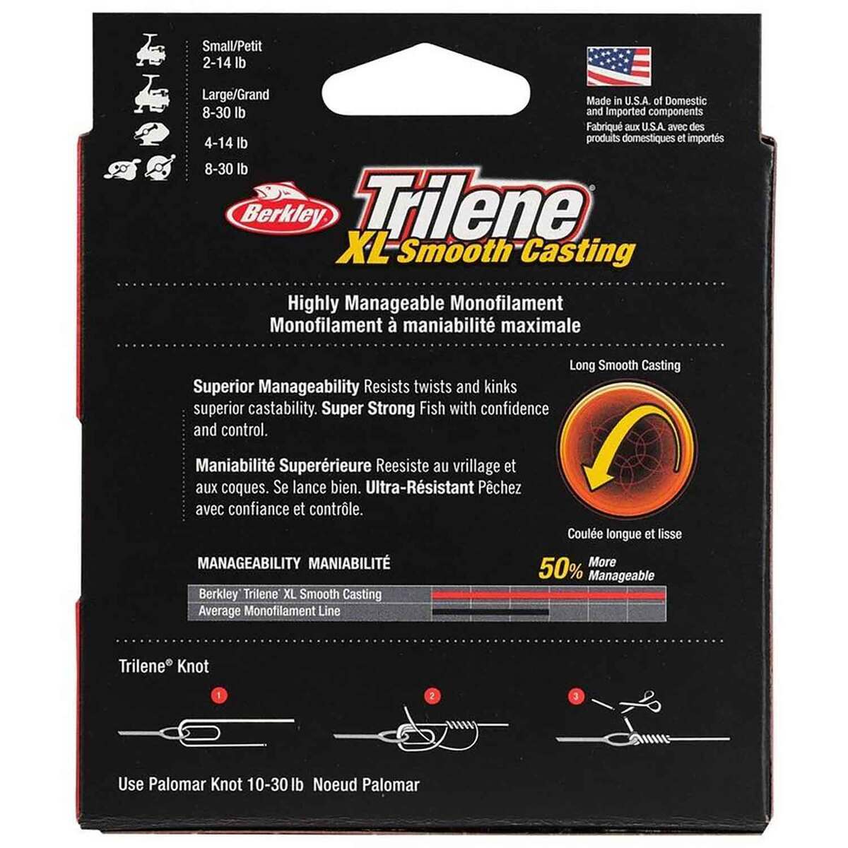 Berkley Trilene XL Monofilament Fishing Line 20lb, LowVis Green