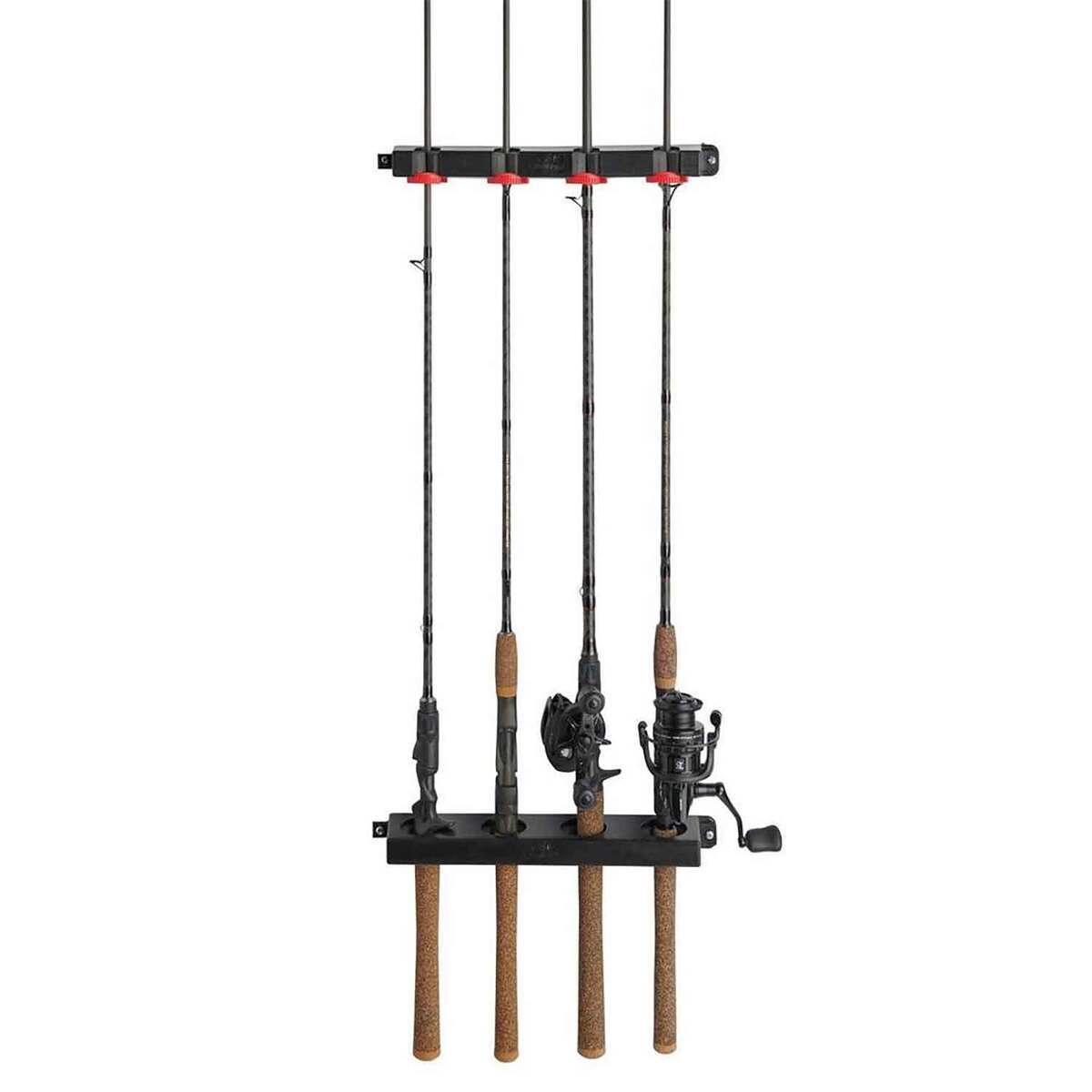 Berkley Twist Lock Utility 4 Rod Rack - Black/Red - Black/Red Berkley Twist Lock Utility 4 Rod Rack - Black/Red - Black/Red