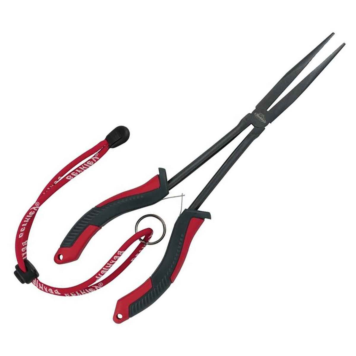 Berkley XCD Long Reach Fishing Pliers - Red/Gray/Black, 11in - Red/Gray/Black Berkley XCD Long Reach Fishing Pliers - Red/Gray/Black, 11in - Red/Gray/Black
