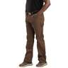 Berne Men's Heartland Washed Duck Relaxed Fit Work Pants - Bark - 64X32 - Bark 64X32