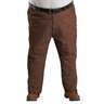 Berne Men's Heartland Washed Duck Relaxed Fit Work Pants - Bark - 66X32 - Bark 66X32