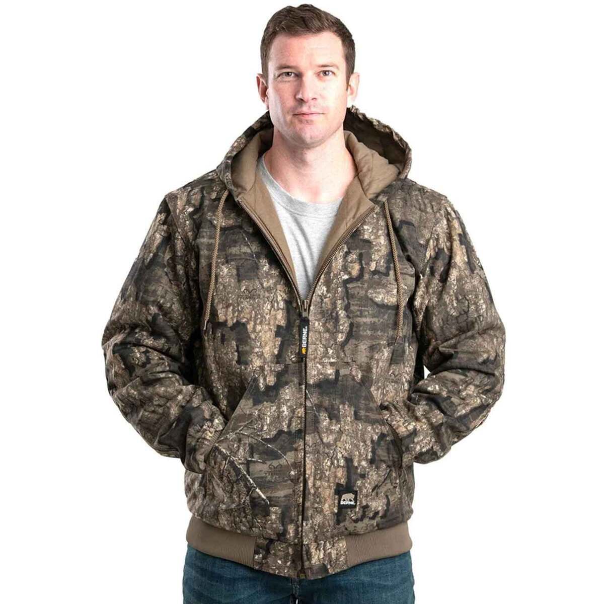 Best Real Tree Jacket Berne Men's Realtree Timber Heritage Duck Active Hunting Jacket ...