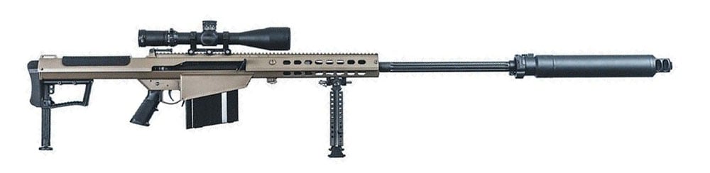 barrett m107a1 semi automatic rifle