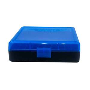 Berry's Bullets 001 9mm Luger/380 Auto (ACP) Ammo Box - 100 Rounds - Blue/Black