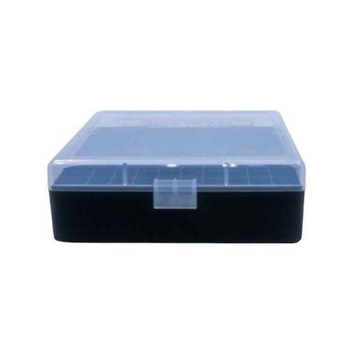 Berry’s Bullets 007 44 Special/Magnum Ammo Box – 100 Rounds – Clear/Black – Clear/Black