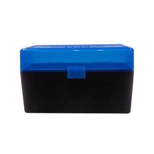 Berry's Bullets 409 243 Winchester/308 Winchester Ammo Box - 50 Rounds - Blue/Black