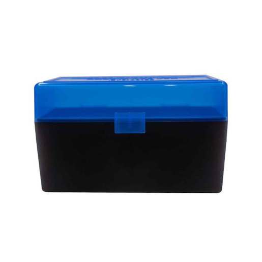 Berry’s Bullets 409 243 Winchester/308 Winchester Ammo Box – 50 Rounds – Blue/Black – Blue/Black