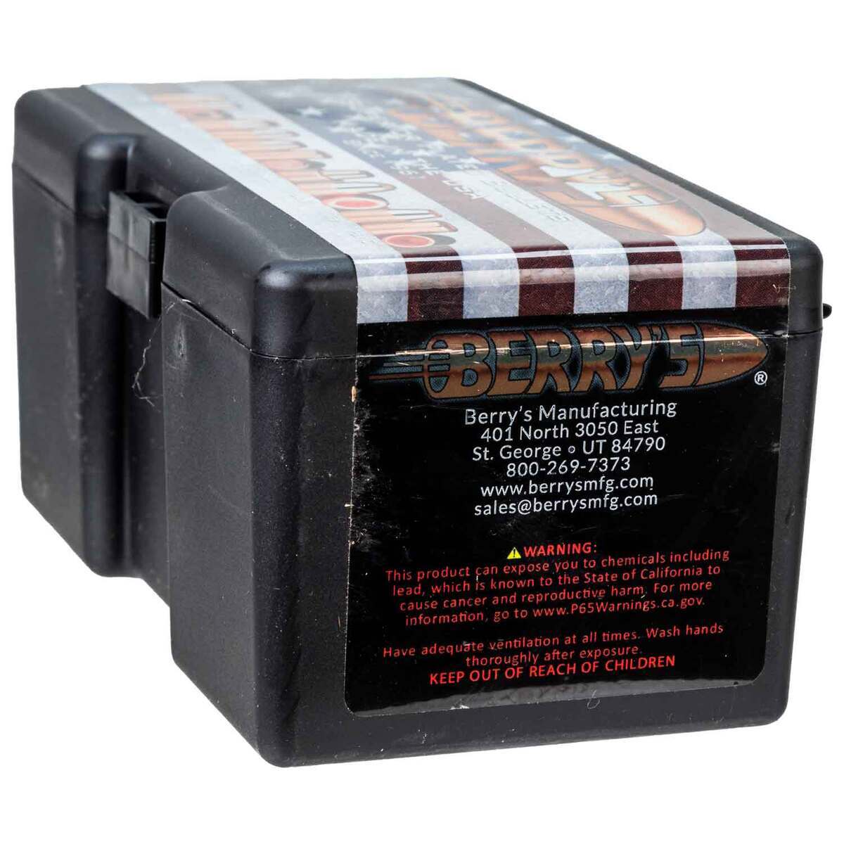 Berry's Mfg .45 ACP FMJ Flat Point 200gr Reloading Bullets - 250 Count Berry's Mfg .45 ACP FMJ Flat Point 200gr Reloading Bullets - 250 Count
