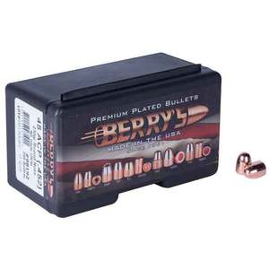 Berry's Preferred Plated 45cal 230gr RS Double-Struck Reloading Bullets
