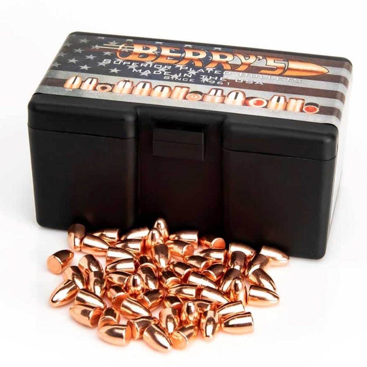 Berry's Round Nose 9mm 115gr Reloading Bullets - 500 Count | Sportsman ...