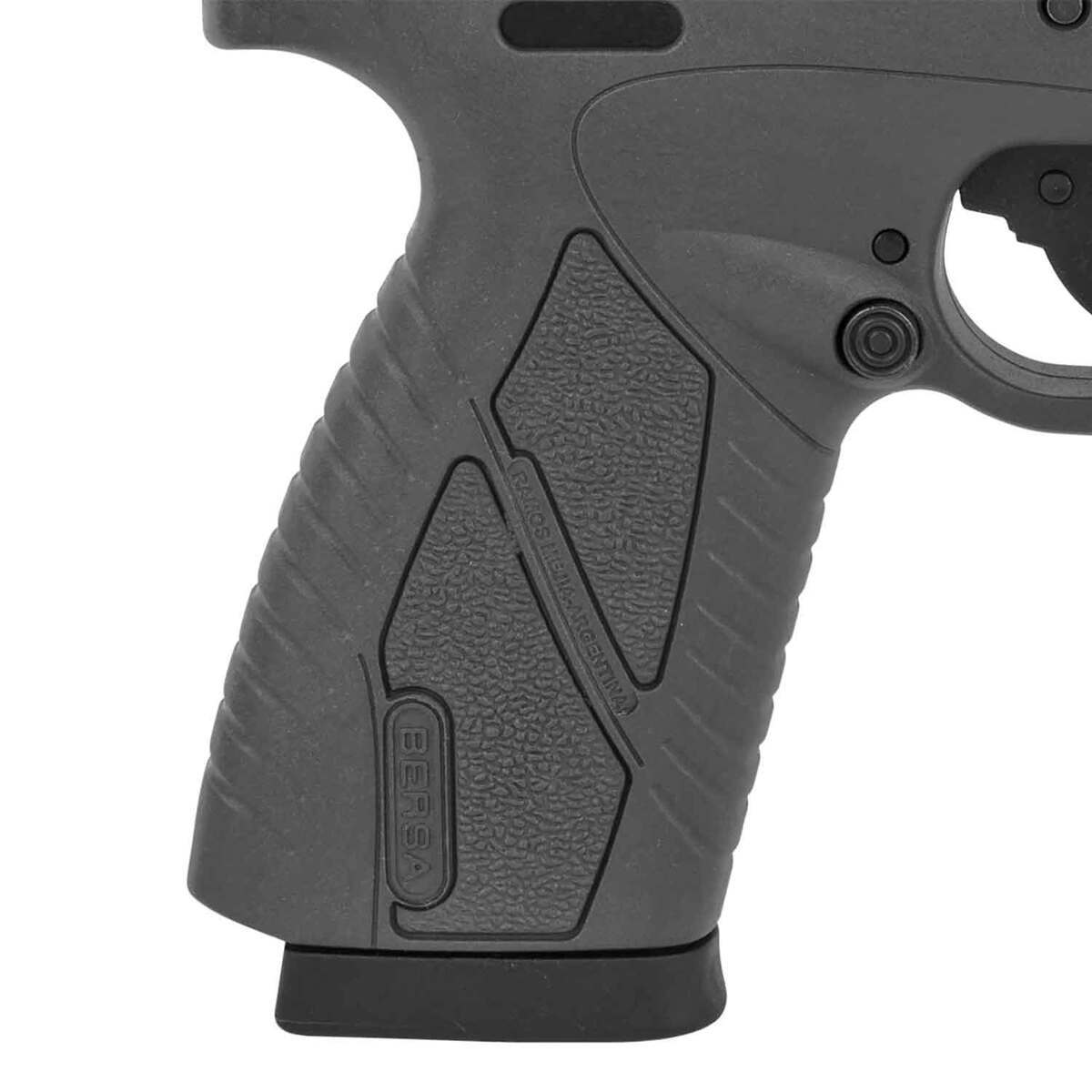 Bersa BP9 Concealed Carry 9mm Luger 3.3in Grey/Black Pistol - 8+1 Rounds - Gray Bersa BP9 Concealed Carry 9mm Luger 3.3in Grey/Black Pistol - 8+1 Rounds - Gray