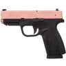 Bersa BP9CC 9mm Luger 3.3in Rose Gold Cerakote Pistol - 8+1 Rounds - Pink