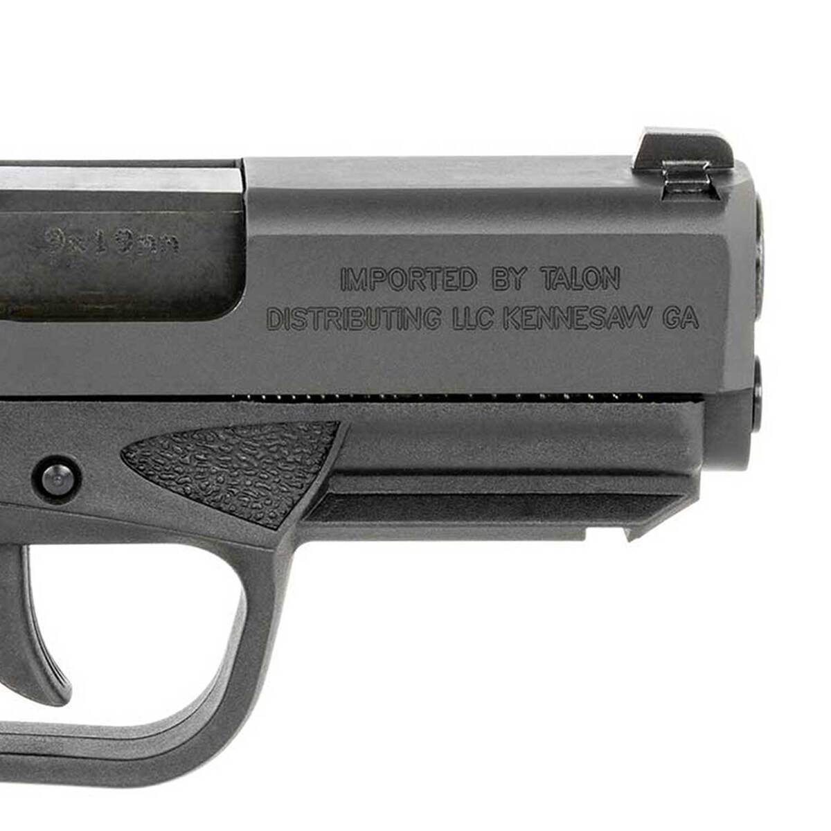 Bersa BPCC 9mm Luger 3.3in Black Pistol - 8+1 Rounds - Black Bersa BPCC 9mm Luger 3.3in Black Pistol - 8+1 Rounds - Black