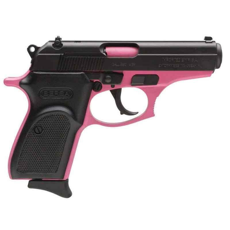 Bersa Thunder 380 Auto (ACP) 3.5in Black/Pink Pistol - 8+1 Rounds - Pink Bersa Thunder 380 Auto (ACP) 3.5in Black/Pink Pistol - 8+1 Rounds - Pink