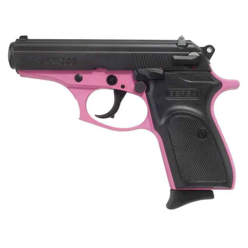 Bersa Thunder 380 Auto (ACP) 3.5in Black/Pink Pistol - 8+1 Rounds - Pink Bersa Thunder 380 Auto (ACP) 3.5in Black/Pink Pistol - 8+1 Rounds - Pink