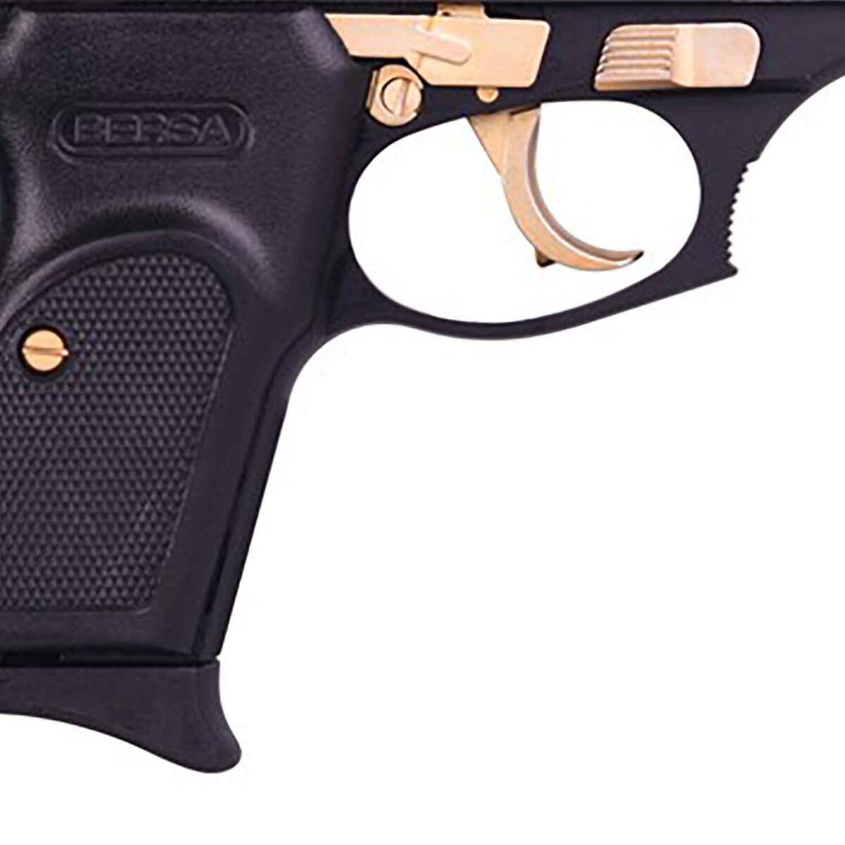 Bersa Thunder 380 Matte/Gold 380 Auto (ACP) 3.5in Matte Black Pistol - 8+1 Rounds | Sportsman's