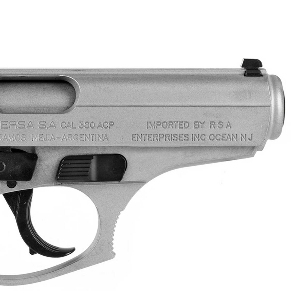 Bersa Thunder 380 Plus 380 Auto (ACP) 3.5in Anodized Steel/Black Pistol - 15+1 Rounds - Gray Bersa Thunder 380 Plus 380 Auto (ACP) 3.5in Anodized Steel/Black Pistol - 15+1 Rounds - Gray