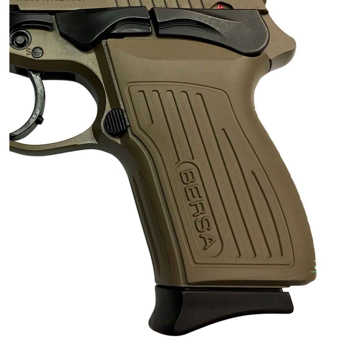 Bersa TPR 9mm Luger 3.25in FDE Pistol - 13+1 Rounds - Brown Bersa TPR 9mm Luger 3.25in FDE Pistol - 13+1 Rounds - Brown