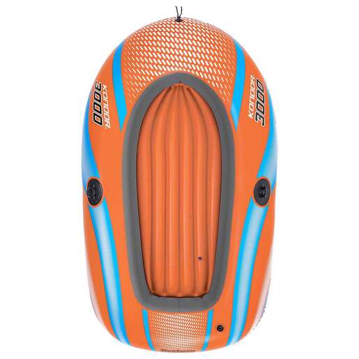 Bestway H20GO! Kondor 3000 Inflatable Raft Set - Orange 6ft 11in x 48in