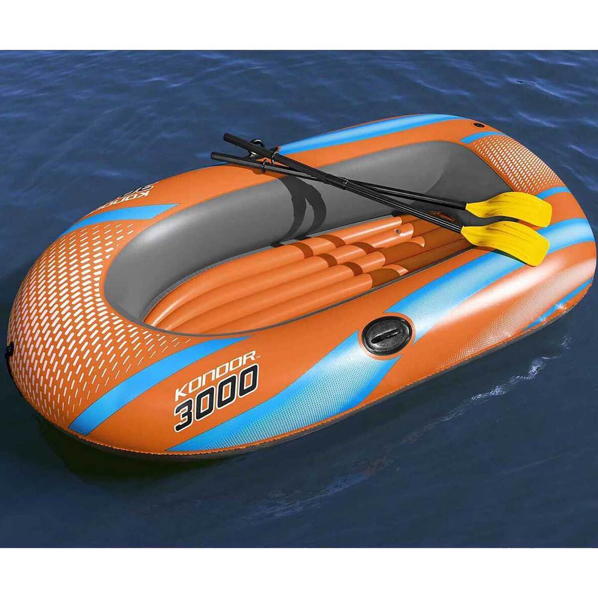 Wet Set Inflatable Raft Bestway H2OGO! Kondor 3000 Inflatable Raft Set - 6.11ft Orange ...