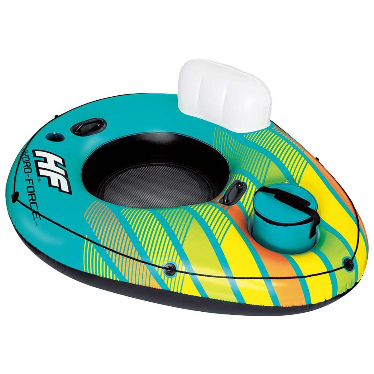 Bestway Hydro Force 66 x 54in Alpine Cooler Inflatable Tube with Removable Cooler - Teal Bestway Hydro Force 66 x 54in Alpine Cooler Inflatable Tube with Removable Cooler - Teal