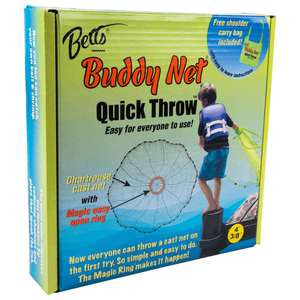 Betts Buddy Net Quick Throw Cast Net