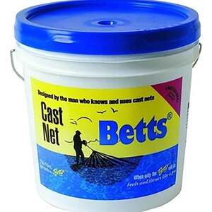 Betts Mono Mullet Cast Net - 8ft, 1in Mesh