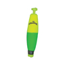 Betts Mr. Crappie Cigar Snappers Float -  Yellow/Green, 1-1/2in - Yellow/Green