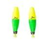 Betts Mr. Crappie Lighted Flo-Glo Bobber - Yellow/Green 2-1/2in