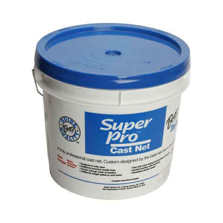 Betts Super Pro Bait #20 Series Cast Net Betts Super Pro Bait #20 Series Cast Net