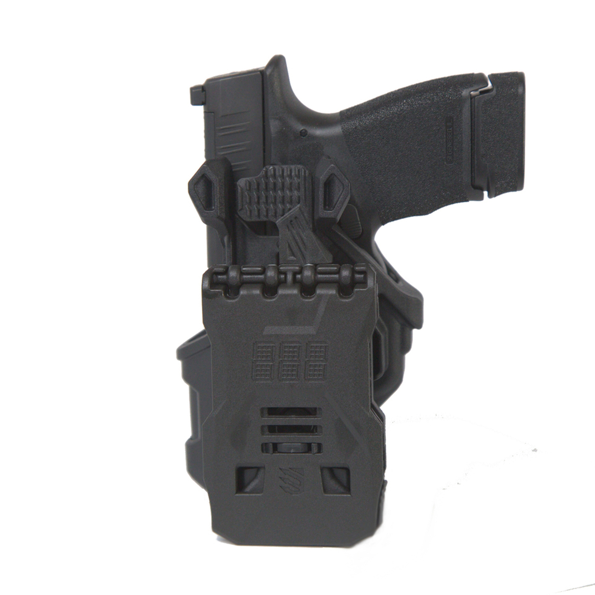 Blackhawk T Series L2C Glock 19/23/26/27/45 Outside the Waistband Right Hand Holster - Black Blackhawk T Series L2C Glock 19/23/26/27/45 Outside the Waistband Right Hand Holster - Black