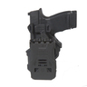 Blackhawk T Series L2C Glock 19/23/26/27/45 Outside the Waistband Right Hand Holster - Black
