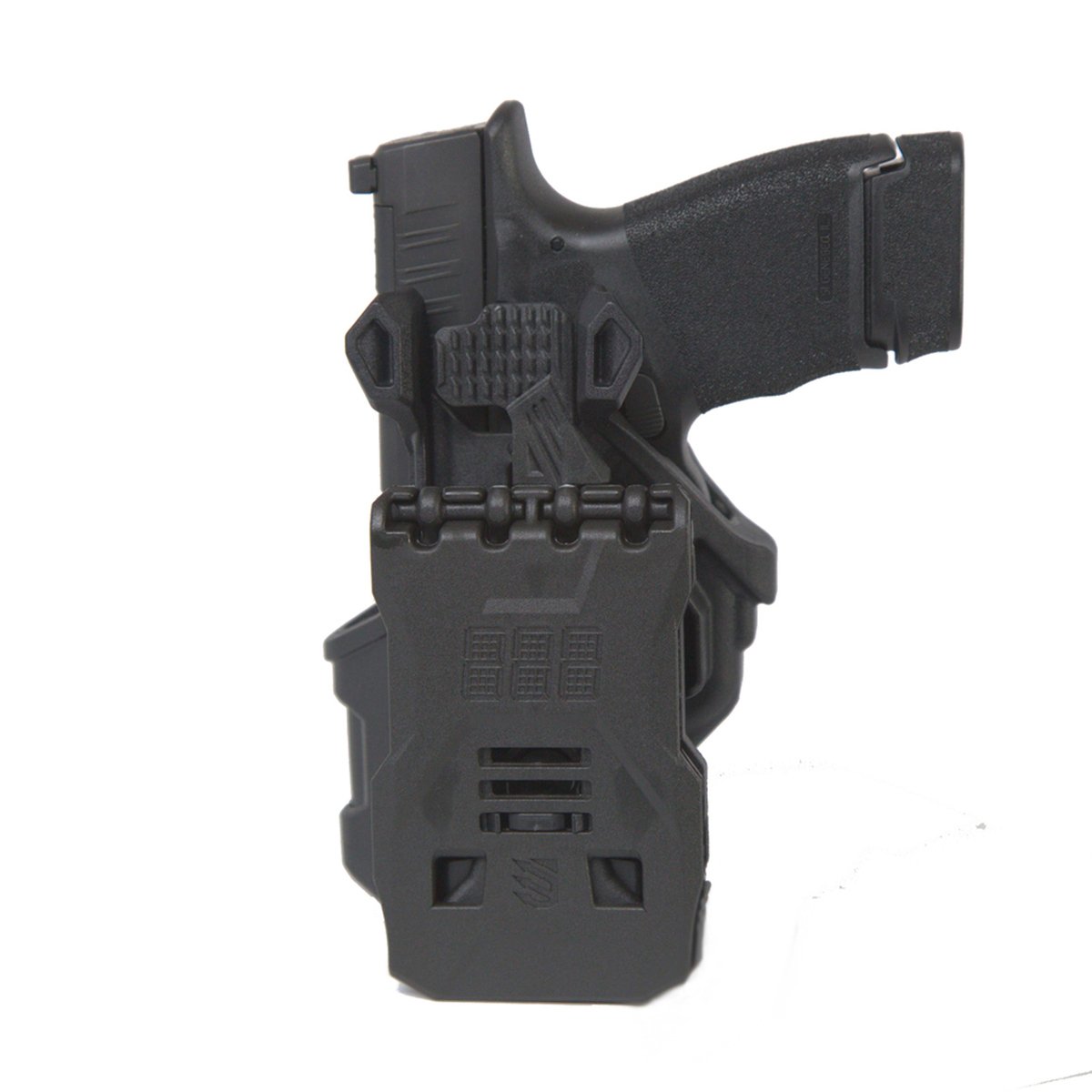BLACKHAWK! T-Series L2C S&W M2.0 Outside the Waistband Right Hand Handgun Holster - Black BLACKHAWK! T-Series L2C S&W M2.0 Outside the Waistband Right Hand Handgun Holster - Black